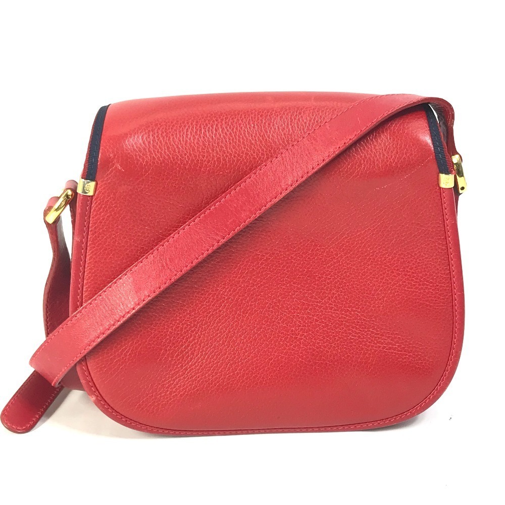 Celine Python Shoulder Bag Travel Red Boston - image 1